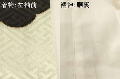 平和屋着物[]お宮参り　男の子　祝着　産着　初着　のしめ　刺繍　鷹　几帳文　金銀糸　金彩　洗える着物　AABJ5388ja