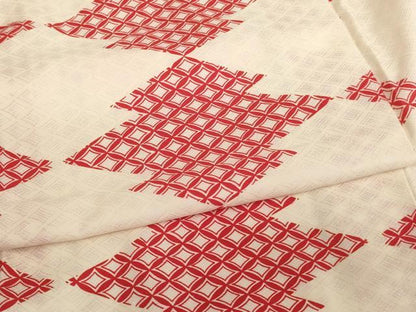 平和屋着物[]女の子 子供 長襦袢 袷 松皮菱七宝文 半衿刺繍 洗える着物 AABJ5395ja