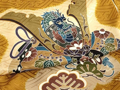 平和屋着物[]お宮参り　男の子　祝着　産着　初着　のしめ　絞り　兜　金彩　逸品　AABJ5396ja