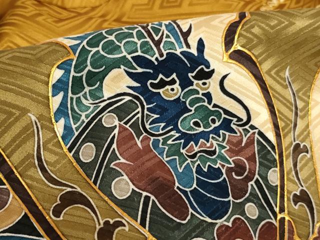 平和屋着物[]お宮参り　男の子　祝着　産着　初着　のしめ　絞り　兜　金彩　逸品　AABJ5396ja