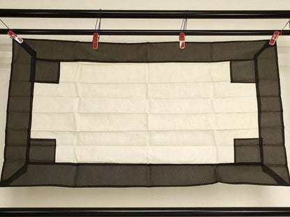 平和屋本店▼夏物　座具　黒地　法衣　寺院　仏具　仏教　僧侶　神職　装束　AABJ5421ja