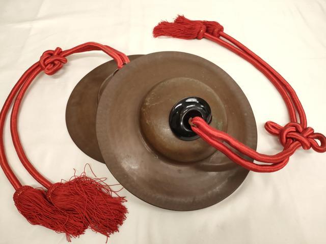 平和屋本店●妙鉢　紅緋色地　法衣　寺院　仏具　仏教　僧侶　神職　装束　AABJ5522ja