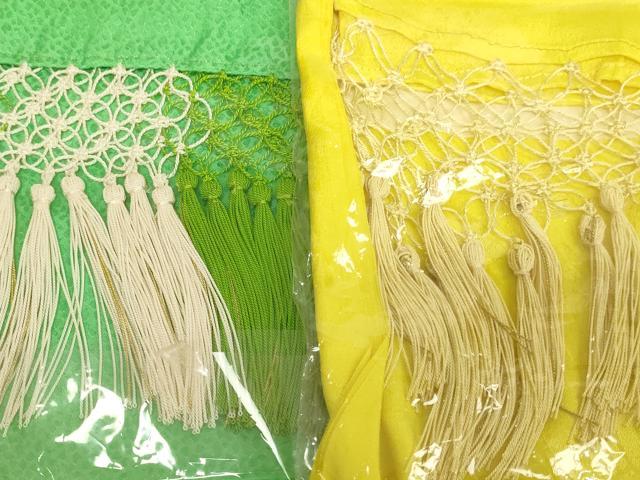平和屋着物[]七五三　女の子　和装小物　志古貴まとめて4点　正絹　逸品　未使用　AABJ5589ja