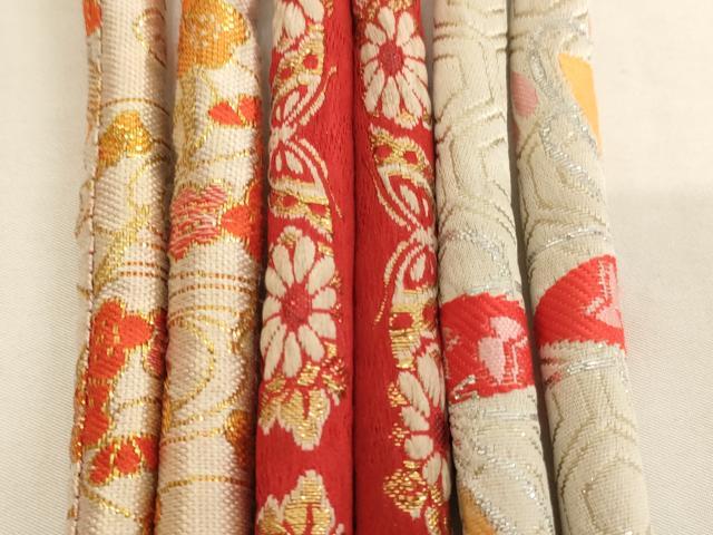 平和屋着物[]七五三　女の子　和装小物　帯締め20本セット　アンティーク　丸ぐけ　刺繍　金銀糸　逸品　未使用あり　AABJ5592ja
