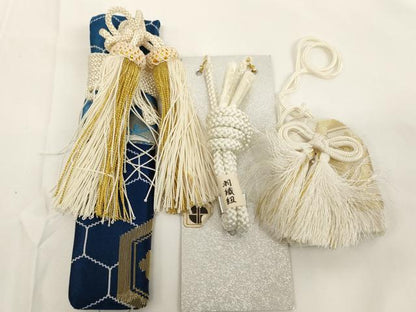 平和屋着物[]七五三　男の子　和装小物セット　亀甲花文　逸品　AABJ5600ja