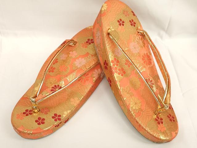 平和屋着物[]七五三　女の子　和装小物セット　舞花文　逸品　AABJ5603ja
