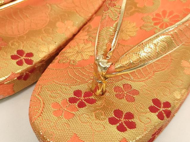 平和屋着物[]七五三　女の子　和装小物セット　舞花文　逸品　AABJ5603ja