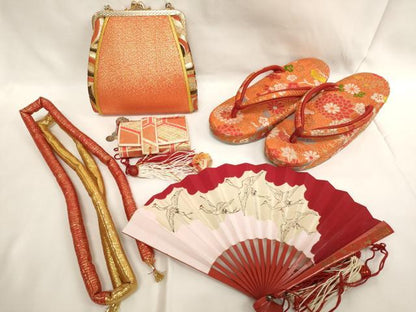 平和屋着物[]七五三　女の子　和装小物セット　吉祥文　逸品　AABJ5607ja