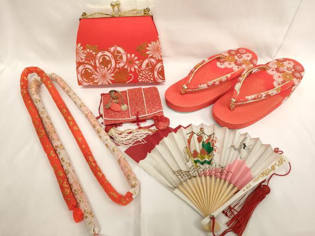 平和屋着物[]七五三 女の子 和装小物セット 花鼓文 逸品 AABJ5608ja