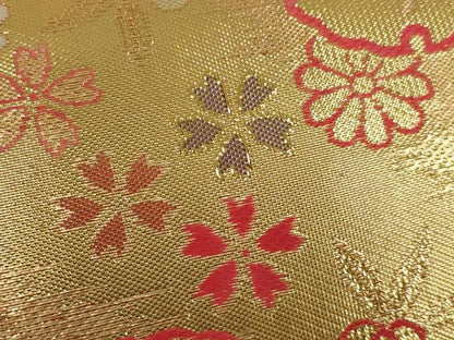 平和屋着物[]七五三　女の子　和装小物セット　舞桜文　逸品　AABJ5609ja