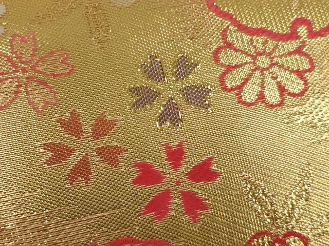 平和屋着物[]七五三　女の子　和装小物セット　舞桜文　逸品　AABJ5609ja