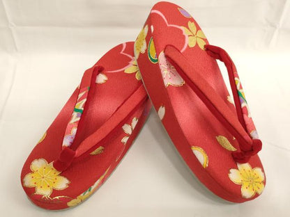 平和屋着物[]七五三　女の子　和装小物セット　舞桜文　逸品　AABJ5609ja