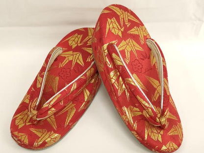 平和屋着物[]七五三　女の子　和装小物セット　鶴　逸品　AABJ5611ja