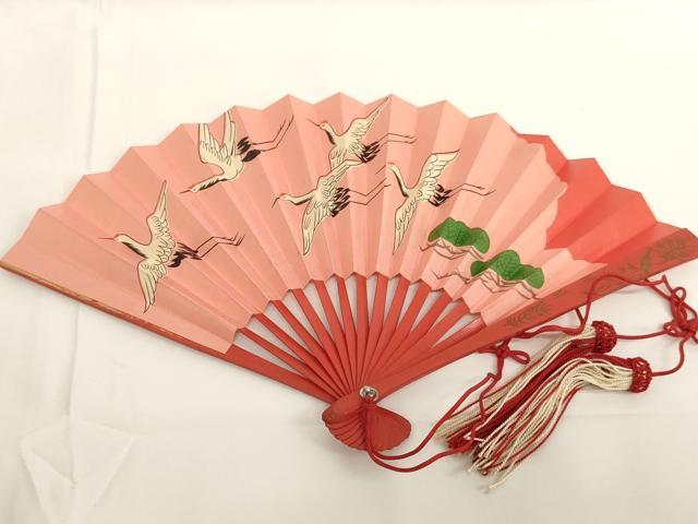 平和屋着物[]七五三　女の子　和装小物セット　鶴　逸品　AABJ5611ja