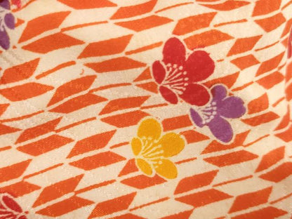 平和屋着物[]七五三　女の子　和装小物セット　矢羽梅文　逸品　AABJ5612ja