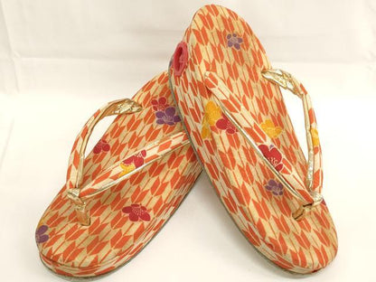 平和屋着物[]七五三　女の子　和装小物セット　矢羽梅文　逸品　AABJ5612ja