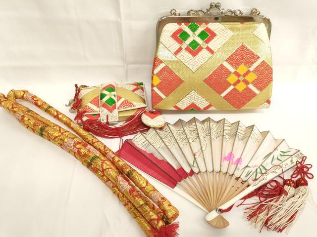 平和屋着物[]七五三　女の子　和装小物セット　菱文　逸品　AABJ5615ja