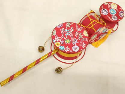 平和屋本店[]お宮参り　男の子　小物セット　刺繍　飛鶴文　金糸　箱付き　逸品　AABJ5626ja