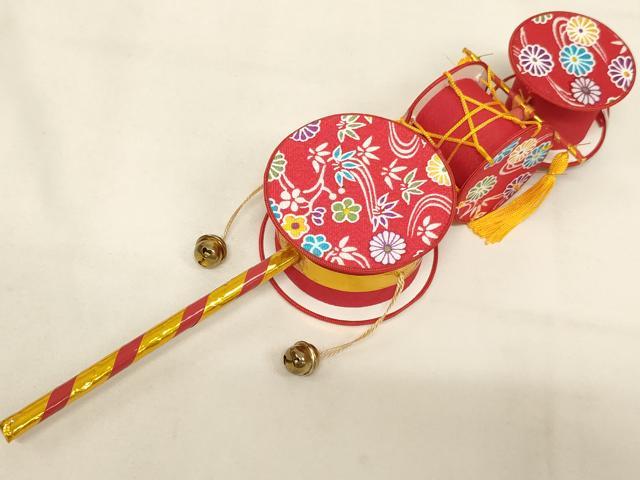 平和屋本店[]お宮参り　男の子　小物セット　刺繍　飛鶴文　金糸　箱付き　逸品　AABJ5626ja
