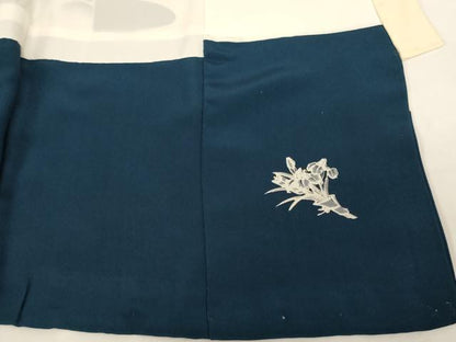 平和屋着物[]お宮参り　男の子　祝着　産着　初着　のしめ　鷹風景松文　逸品　AABJ5703ja