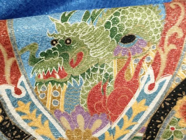 平和屋着物[]七五三　男の子　祝着・羽織・行灯袴セット　兜　宝づくし　暈し染め　金彩　AABJ5719ja
