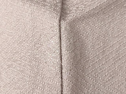 平和屋着物●上質な色無地　紗綾形地紋　鳩羽鼠色　正絹　逸品　未使用　AABJ5723ck