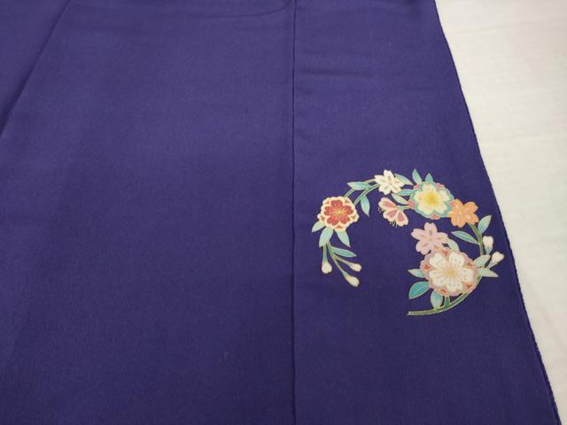 平和屋着物●豪華振袖　花丸文　金彩　鬼しぼ縮緬　正絹　逸品　AABJ5744ck