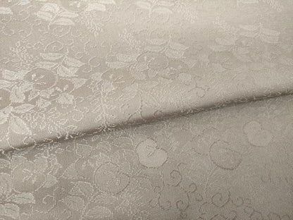 平和屋着物●お召　橘　梅鼠色　正絹　逸品　未使用　AABJ5756ck