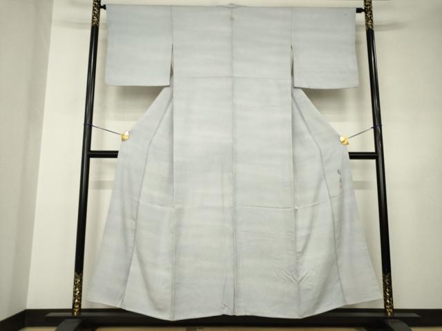 平和屋着物●上質な小紋　作家物　霞文　暈し染め　正絹　逸品　AABJ5760ck