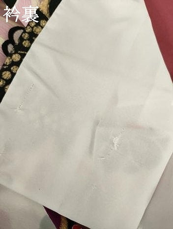平和屋着物●小振袖　二尺袖　枝梅　金彩　洗える着物　AABJ5769ck