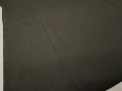 平和屋着物●男性　お召　檳榔子染色　キングサイズ　正絹　逸品　AABJ5785ck
