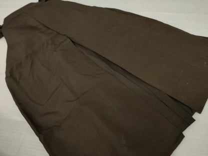 平和屋着物●男性　馬乗り袴　縞　正絹　逸品　AABJ5787ck