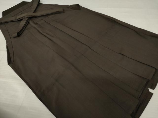 平和屋着物●男性　馬乗り袴　縞　正絹　逸品　AABJ5788ck