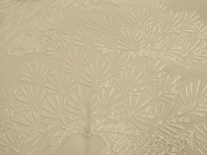 平和屋本店●白打掛　白無垢　和装　婚礼　結婚式　花嫁　神社挙式　刺繍　唐織　飛鶴松文　逸品　AABJ5840ou