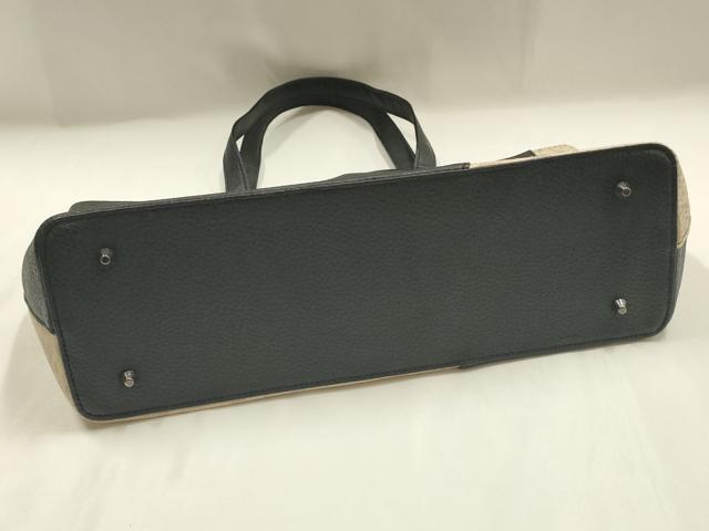 平和屋着物▼和装小物　和装バッグ　ハンドバッグ　皮革製品　逸品　AABJ5841ay