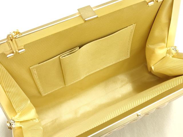 平和屋着物▼和装小物　和装バッグ・草履セット　佐賀錦　ハンドバッグ　クラッチバッグ　蔓帯　扇　金銀糸　逸品　AABJ5854ay