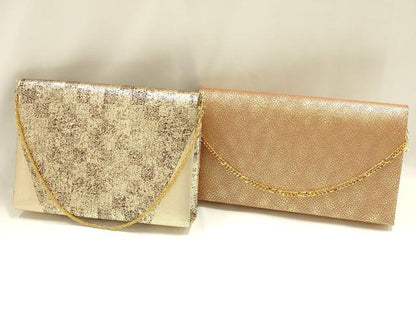 平和屋着物▼和装小物　和装バッグ2点セット　ハンドバッグ　クラッチバッグ　佐賀錦　金糸　逸品　AABJ5864ay
