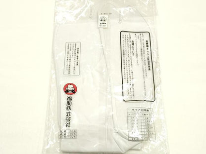 平和屋着物▼和装小物　足袋　まとめて5点　福助　エビス　4枚・5枚コハゼ　25cm　逸品　未使用　AABJ5935ay