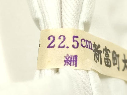 平和屋着物▼新富町大野屋総本店　和装小物　足袋　まとめて3点　白　5枚コハゼ　22.5cm　未使用　AABJ5943ay