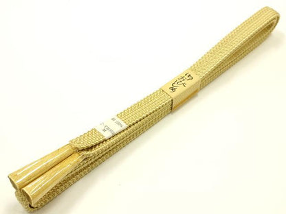 平和屋着物●和装小物　帯締め・帯揚げセット　平組　柄絞り　雲取り吉祥文　逸品　未使用　AABJ5963ay