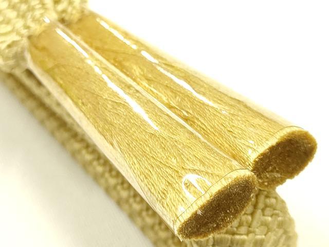 平和屋着物●和装小物　帯締め・帯揚げセット　平組　柄絞り　雲取り吉祥文　逸品　未使用　AABJ5963ay
