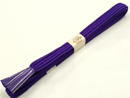平和屋着物●和装小物　帯締め・帯揚げセット　畝組　柄絞り　舞花文　逸品　未使用　AABJ5968ay