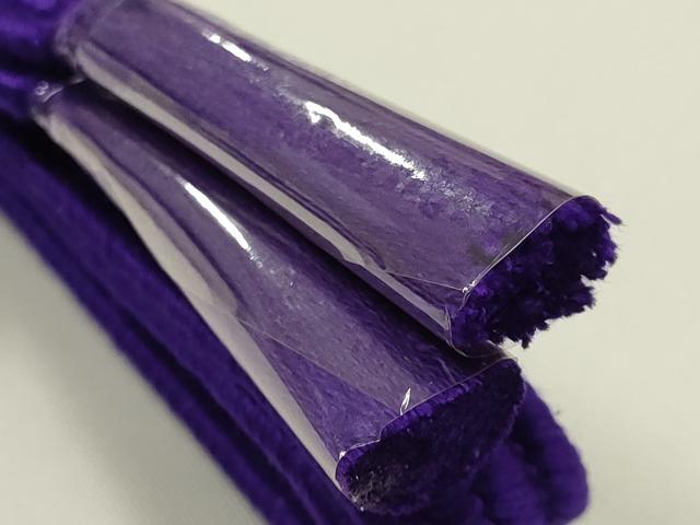 平和屋着物●和装小物　帯締め・帯揚げセット　畝組　柄絞り　舞花文　逸品　未使用　AABJ5968ay