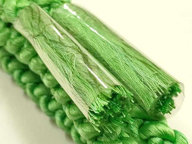 平和屋着物●和装小物　帯締め・帯揚げセット　丸組　総絞り　逸品　未使用　AABJ5969ay
