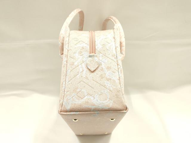 平和屋着物●和装小物　和装バッグ　ハンドバッグ　利休バッグ　ピクトグラム　逸品　AABJ5979ay