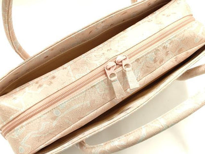 平和屋着物●和装小物　和装バッグ　ハンドバッグ　利休バッグ　ピクトグラム　逸品　AABJ5979ay