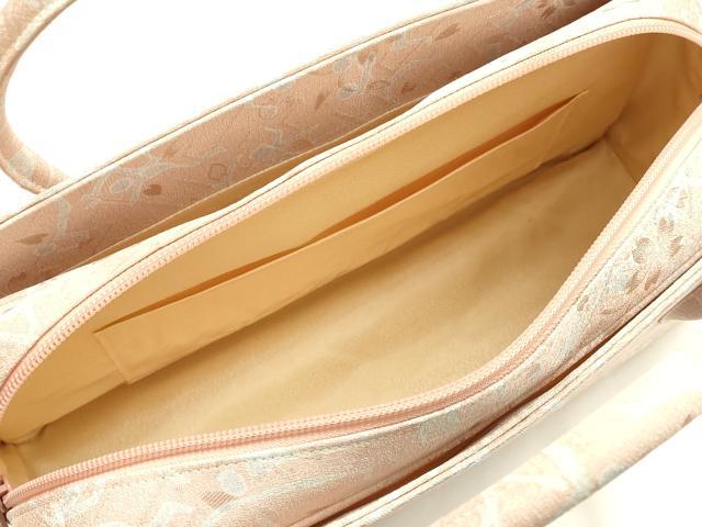 平和屋着物●和装小物　和装バッグ　ハンドバッグ　利休バッグ　ピクトグラム　逸品　AABJ5979ay