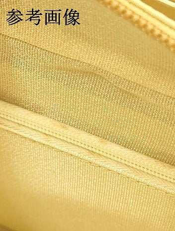 平和屋着物●和装小物　和装バッグ　BOLAINE　ハンドバッグ　利休バッグ　吉祥柄　七宝　花菱　金糸　逸品　未使用　AABJ5980ay