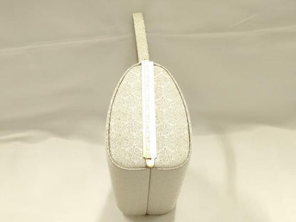 平和屋着物●和装小物　和装バッグ　ハンドバッグ　花柄　金銀糸　逸品　AABJ5982ay