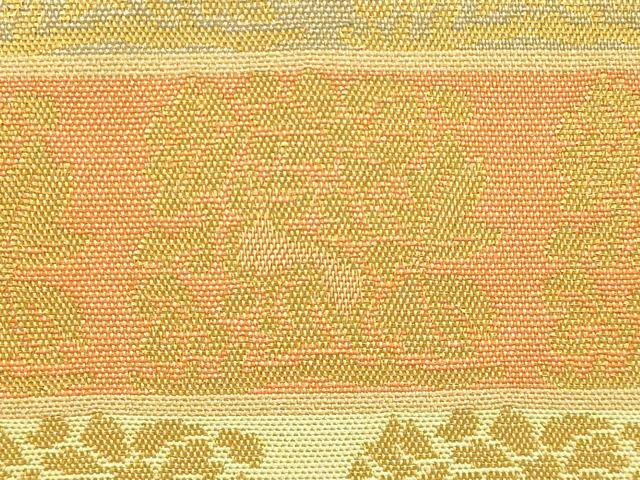 平和屋着物●和装小物　和装バッグ　ハンドバッグ　名物裂　金糸　逸品　AABJ5983ay
